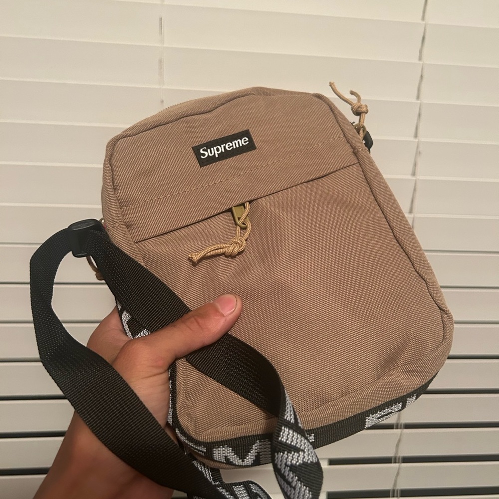 Supreme Beige Messenger Bag